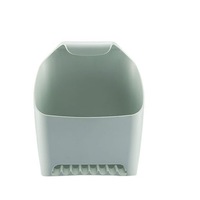 Durable Stackable Bathroom Hanging for Punch-free Home Basket Toiletries Drainable Storage