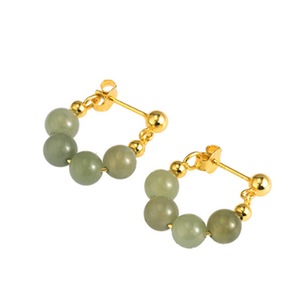 E05 4 Pearl Earrings Niche Design Sense Women Ear Jewelry
