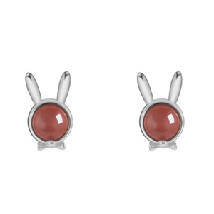 E15 Round Stereo Earrings Niche Design Sense Female Ear Jewelry