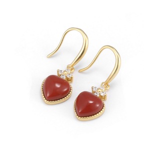 E49 Love Earrings Niche Design Sense Female Ear Jewelry