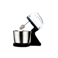 Electric Egg Beater Household Desktop Cream Baking and Mixing Machine - BLACK