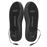 Electric Heated Shoe Insole Rechargeable Battery Powered Foot Heater Sock Winter Warmer Pads