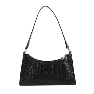 Fashion Alligator Pu Leather Lady Shoulder Messenger Bags Women Pu Leather Handbags Luxury Brand Crossbody Totes Baguette Bag