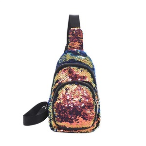 Fashion Crossbody Messenger Bag for Women Belt Bags Women Scrub Vintage Joker Sequin Holographic Shoulder Bag