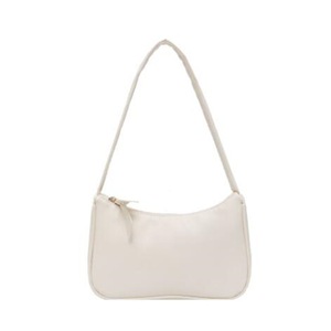 Fashion Design Women Small Baguette Handbags Soft PU Leather Ladies Armpit Shoulder Bags Vintage Simple Girls Clutch Purse Tote