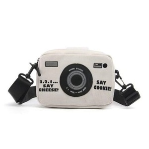 Fashion Kids Girl Mini Canvas Handbag Shoulder Bag Camera Style Bag Messenger Handbag Crossbody Purse Satchel Waist Pack
