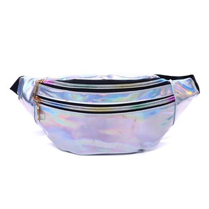 Fashion Laser Fanny Waist Bag Women Casual Chest Phone Pouch Zipper Female Girls Travel Crossbody Pack