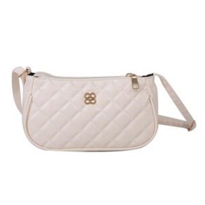 Fashion Lattice Pattern Crossbody Bag Women Solid Color PU Leather Satchel Casual Simple Female Travel Shoulder Handbag Purse?