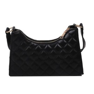 Fashion Lattice Pattern Women PU Shoulder Bag Casual Portable Female Totes Leather Travel Underarm Shopping Pouch