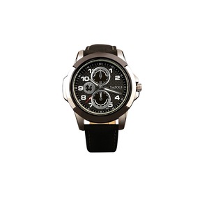 Fashion Men Quartz Watch Luxury Leather Strap Business Wrist Watch