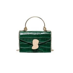 Fashion New Women Crossbody Bag Small Solid Color Stone Pattern Multipurpose Single-Shoulder handbags Mini Chain Purse