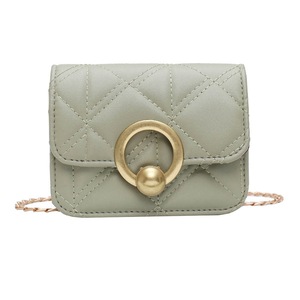 Fashion PU Leather Women Shoulder Crossbody Bag Female Solid Color Flap Purse Small Ladies Chain Travel Messenger Handbags