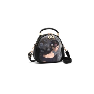 Fashion Satchel Purse Handbag Summer Bag Literature and Art Slant Single Shoulder Bag for Women-3
