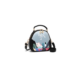 Fashion Satchel Purse Handbag Summer Bag Literature and Art Slant Single Shoulder Bag for Women-6