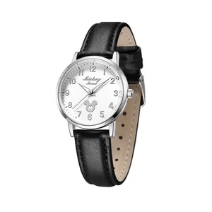 Fashion Simple Child Watch Waterproof Simple Personality Quartz Watch Elegant Watch-Black