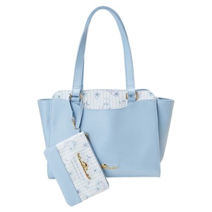 Fashion Sky Blue Shoulder Bag Coin Purse Bag Set Ladies PU Leather Hand Bags for Women Tote Handbag
