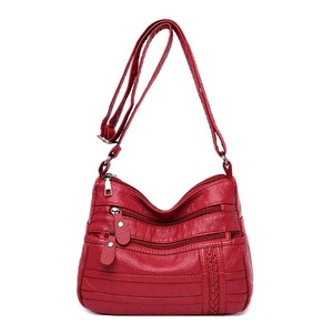 Fashion Women Bag Pu Leather Shoulder Bag Multi-layer Crossbody Bag Quality Small Bag Brand Handbag Purse