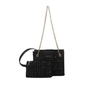 Fashion Woolen Shoulder Bag Women Autumn Winter Chain Messenger Clutch Fashion Exquisite Shopping Bag
