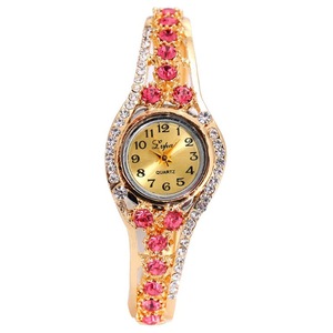 Fashionable Ladies Bracelet Watch Rhinestone Clock Quartz Watch
