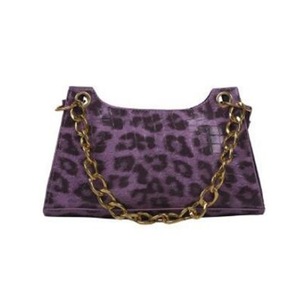 Female Solid Chain Underarm Handbag Youth Ladies Simple Versatile Bag Fashion Animal Pattern Women Shoulder Bag