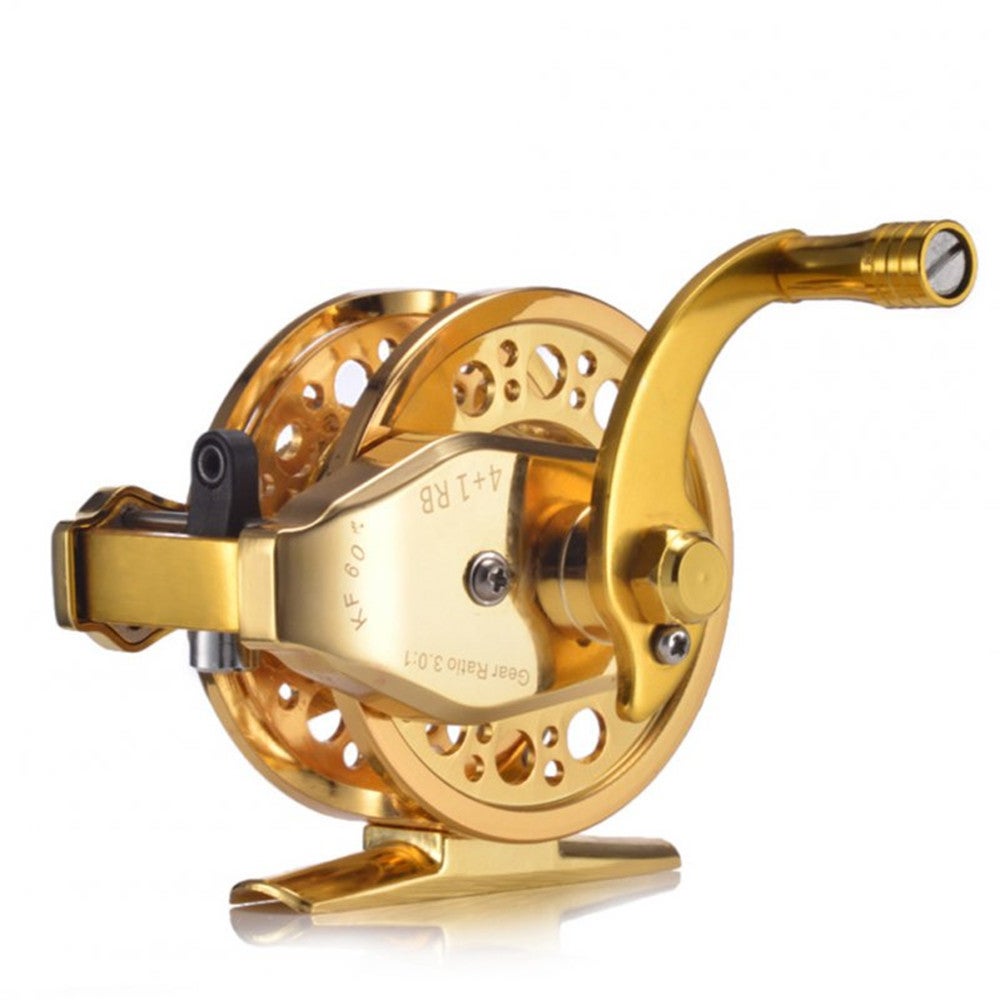 Fishing Tools Double Speed Fishing Reel with Discharge Force Full Metal Front Reel KF60 double speed front wheel right hand