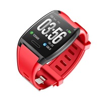 Fitness Tracker, Activity Tracker Fitness Watch with Heart Rate Monitor, Blood Pressure Monitor, Calorie Counter, Pedometer-Red