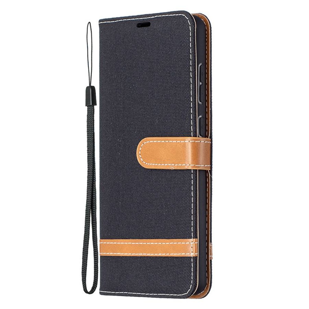 Flip Wallet Case For Samsung A70 Prismatic Dark Magnetic PU Leather