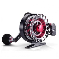 Fly Reel Automatic Wire Spread 10+1 BB Aluminum Alloy Right Hand Ice Fishing Raft Reel