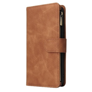 For Huawei Honor 20 Lite Phone Case Zipper Wallet PU Leather Cases Card Slot Flip Stand Cover Mobile Phone Bag
