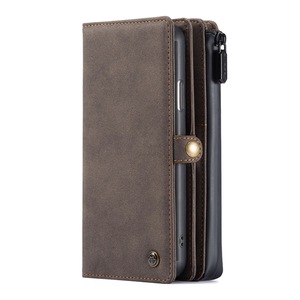 For iPhone 11 Pro Split Wallet Card PU Leather Case Multifunction 2 in 1 Flip Zipper Bag Smart Phone Back Cover for Apple iPhone 11 Pro