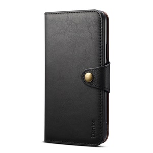 For iPhone X Cowhide PU Flip Case Phone Bag Case Business Wallet Card Stand Smart Cover for iPhone X
