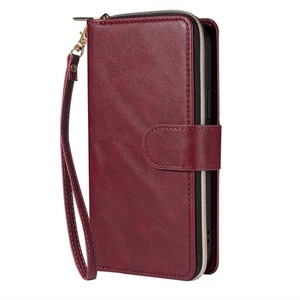 For Samsung Galaxy A51 5G Zipper Wallet PU Leather Case Card Slot Flip Stand Cover Mobile Phone Bag