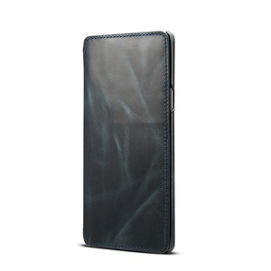 For Samsung Galaxy S10E Phone Case Retro Oil Wax Cowhide PU Leather Case Business Card Bag Cover for Samsung Galaxy S10E