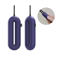 Four Seasons Universal Shoe Dryer Can Warm and Bake Shoes Regularly To Deodorize and Sterilize-Purple
