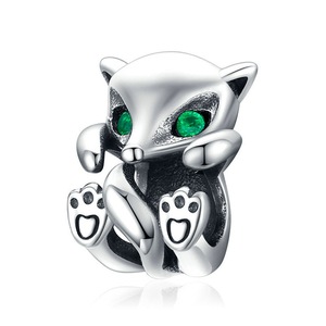 Fox Animal Charm Fit Bracelet Silver plating Fashion Jewelry