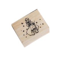 Fox Wooden Rubber Stamps for Scrapbooking Decoration DIY Craft Standard Wooden Stamps