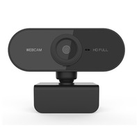 Full HD 1080P Webcam Computer PC Web Camera With Microphone Rotatable Cameras For Live Broadcast Video Calling Conference Work