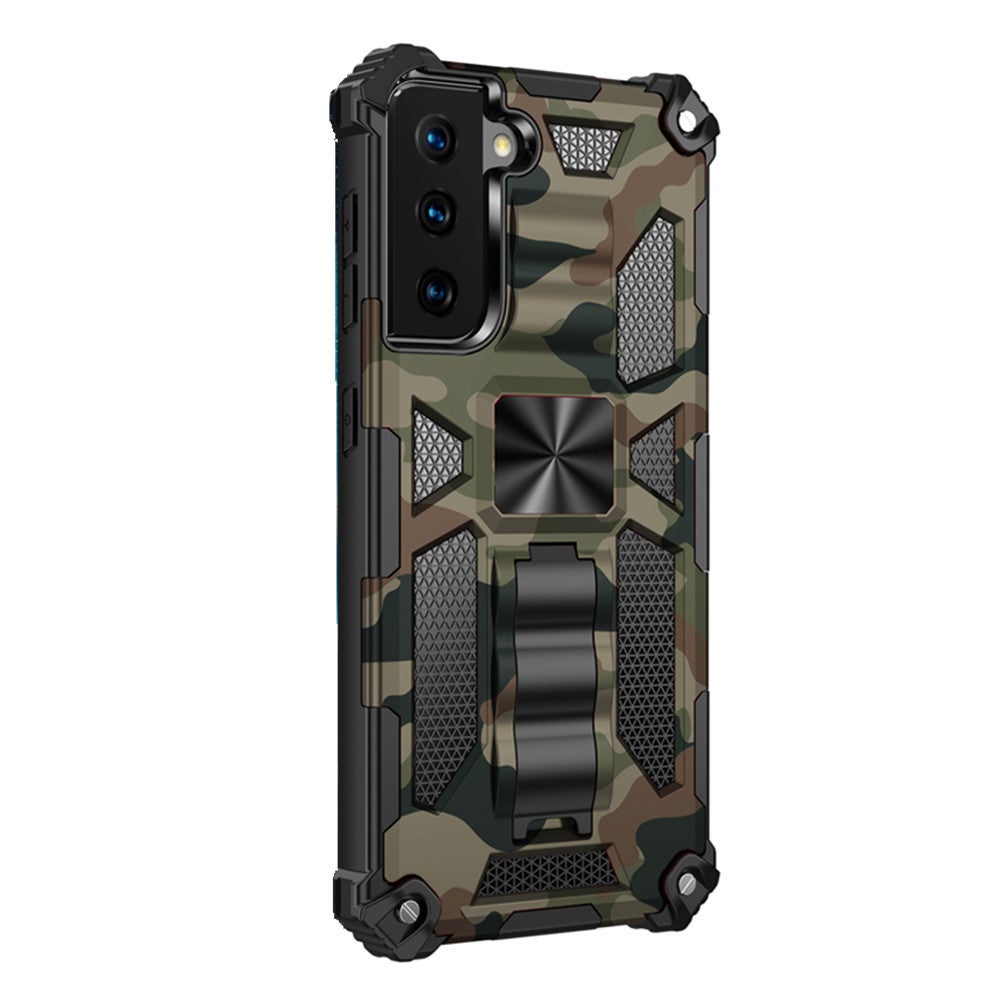 Funda Case for Samsung Galaxy S21 Plus Camouflage Armor Coque Phone Case Cover