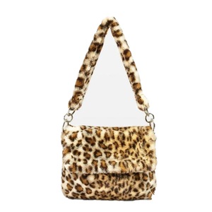 Fur Bag animal print leopard bag women ladies winter warm crossbody bags famous Brand Large Capacity shoudler Clutch