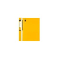 FZ102012 A4 File Folder Information Book 80 Sheets For Student And Office Conference Stationary Supplies ORANGE COLOR