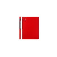 FZ102012 A4 File Folder Information Book 80 Sheets For Student And Office Conference Stationary Supplies RED COLOR