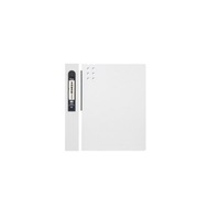FZ102012 A4 File Folder Information Book 80 Sheets For Student And Office Conference Stationary Supplies WHITE COLOR