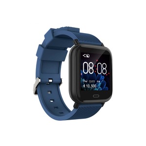 G20 Intelligent Bluetooth Ring Step Motion Heart Rate Waterproof Watch - BLUE
