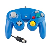 Game Controller Game Console Handle Single Point Handle Vibration Handle Wired Game Handle Game Accessories-Blue