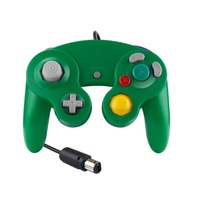Game Controller Game Console Handle Single Point Handle Vibration Handle Wired Game Handle Game Accessories-Green