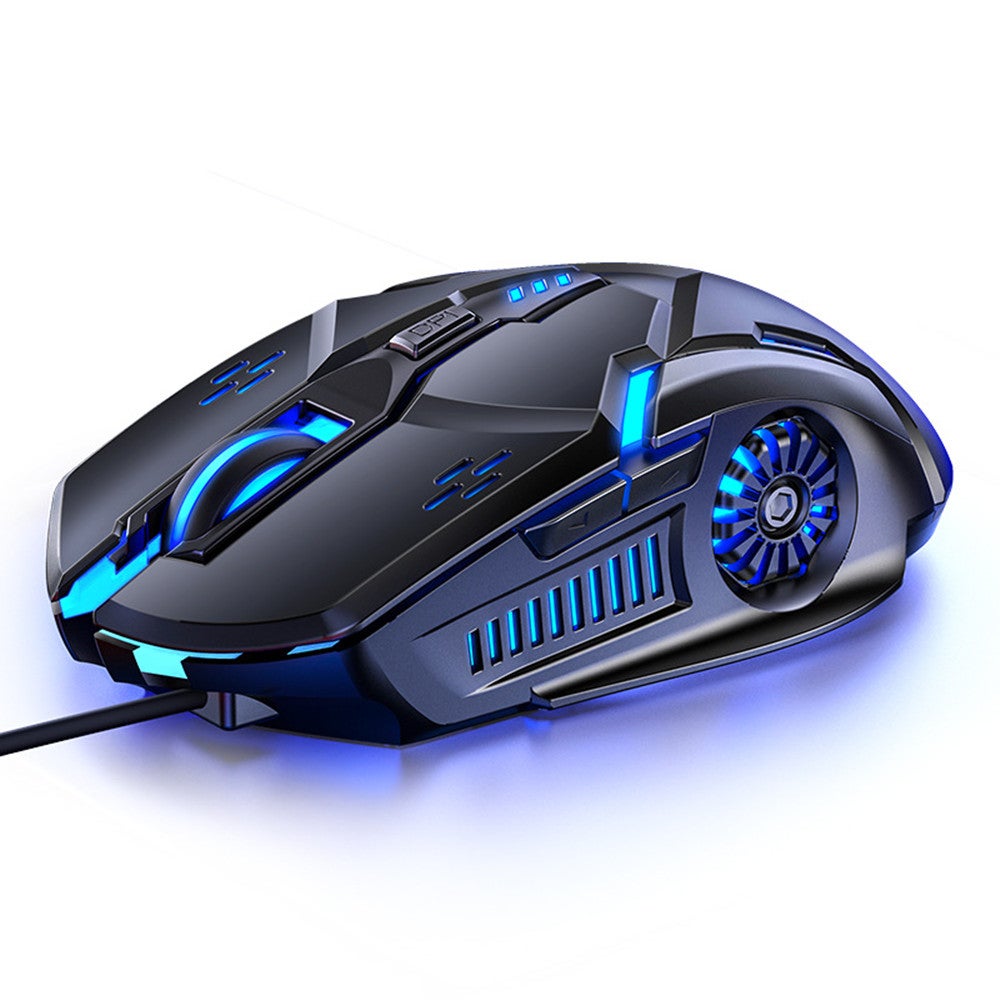 Wired Mouse 6D 4-Speed DPI RGB Gaming Mice for PUBG Computer Laptop Gaming Mouse Office
