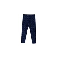 Girls Stretch Leggings Tights Kids Pants Children Trousers - NAVY