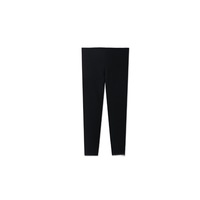 Girls Warm Stretch Leggings Tights Kids Pants Children Trousers - BLACK
