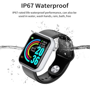 GM20 1.3inch IPS Color Screen Smart Watch IP67 Waterproof,Support Call Reminder /Heart Rate Monitoring/Blood Pressure Monitoring/Sedentary Reminder(Black)