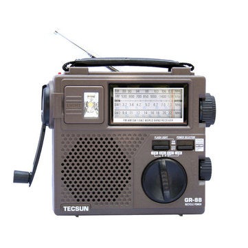 GR-88 Digital Radio Receiver Emergency Light Radio Dynamo Radio With Built-In Speaker